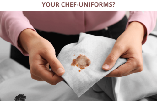 How to remove coffee stains from your Chef-uniforms?